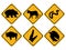 American wildlife signs