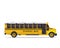 American Yellow School Bus Illustration