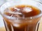 americano coffee beverage black cold drink ice glass cup fresh caffeine cafe espresso and water refreshment morning breakfast food