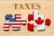 Americans paying Canadian taxes with tax treaty