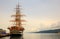 Amerigo Vespucci is a tall ship of Italy navy