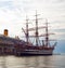 Amerigo Vespucci is a tall ship of Italy navy