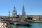 The Amerigo Vespucci training ship of the Italian Nav