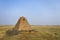 Ames Monument on Wyoming prairie