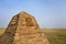 Ames Monument on Wyoming prairie