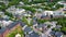 Amesbury city aerial view, Massachusetts, USA