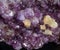 Amethyst Druse in a incredible closeup