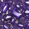 Amethyst illustration, colorful gemstone illustration. AI-Generated.