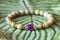 Amethyst mineral stone jade mineral beads fashionable bracelet