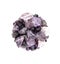 Amethyst minerals gemstones set. spa, relax concept