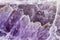Amethyst polished violet texture