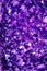 Amethyst purple crystal. Mineral crystals in the natural environment. Texture of precious and semiprecious gemstone