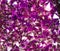 Amethyst purple crystal. Mineral crystals in the natural environment. Texture of precious and semiprecious gemstone