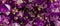 Amethyst stone crystals background image