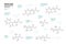 Amino Acids. Tryptophan, Tyrosine, Phenylalanine, Leucine, Alanine, Isoleucine, Valine, Methionine. Structural Chemical Formula