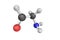 Aminoacetaldehyde, also known as Acetaldehyde. Molecular formula