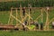 Amish Carpenters Build a Barn