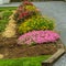 Amish country farm Flower bed in Lancaster, PA