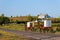 Amish Families Travel With Horse and Carriage