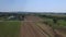 Amish Farmland as seen by a Drone