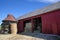 Amish red barn