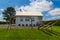 Amish School House with swings and seesaw