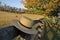 Amish Straw Hat in Pennsylvania Fall