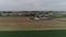 Amish wedding in an amish farm captured by a drone