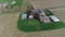 Amish wedding in an amish farm captured by a drone