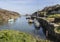 Amlwch Port on Anglesey, Wales, UK on a sunny day.in Spring.