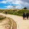 The Amman Citadel, Amman Hercules temple, Road, fine art Amman,