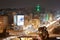 Amman city view in the night, Jordan