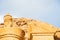 Amman, Jordan, 17th of March 2019: The Monastery at Al Khazneh - the treasury, Petra, Jordan