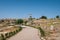 Amman, Jordan - May 2, 2022: Amman Citadel archeological site at the center of downtown Amman, the capital of Jordan