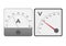 Ammeter / electrical circuit measuring vector