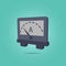 Ammeter isometric icon. Simple color vector of science icons for ui and ux, website or mobile application