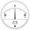 Ammeter. Outline icon
