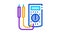 ammeter tool Icon Animation