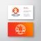 Ammo and Guns Abstract Vector Logo and Business Card Template. Crossed Riffle, Sword and Arrow Head Sillhouettes in a