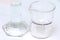 Ammonium carbonate in glass, chemical in the laboratory and industry