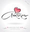 Amore hand lettering (vector)