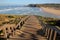 Amoreira beach near Aljezur, with colorful landscape and dramatic cliffs, Costa Vicentina, Algarve