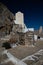 Amorgos island, old village white church, Greece