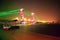 Ampera Bridge at Night, Palembang, Indonesia