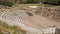 Amphitheater of the ancient Baptistery at Butrint, Albania