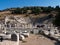 Amphitheater at Ephesus Turkey with Tourists