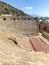 Amphitheater in the Mira. Demre. View from above. Greco-Roman amphitheater in Mira. Turkey