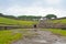 Amphitheatre in ancient Roman city of Pompei, Italy