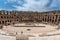 Amphitheatre of El Jem in Tunisia. Amphitheatre is in the modern-day city of El Djem, Tunisia