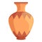 Amphora elder icon, cartoon style